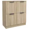 Image de Vidaxl buffet chêne sonoma 60x30x70 cm bois d'ingénierie