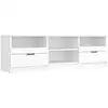 Image de Vidaxl meuble tv blanc 150x33,5x45 cm bois d'ingénierie
