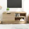 Image de Meuble Tv Chêne Sonoma 80x35x36,5 Cm Bois D'ingénierie Vidaxl