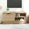 Image de vidaXL Meuble TV Chêne sonoma 80x35x365 cm Bois dingénierie 811472