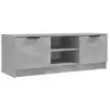 Image de Vidaxl meuble tv gris béton 102x35x36,5 cm bois d'ingénierie