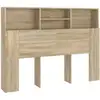 Image de Vidaxl armoire à tête de lit chêne sonoma 140x19x103,5 cm