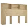 Image de Vidaxl armoire de tête de lit chêne sonoma 160x19x103,5 cm