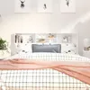 Image de vidaXL Armoire de tête de lit Blanc 180x19x1035 cm 811880