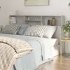 Image de vidaXL Armoire de tête de lit Gris béton 200x19x1035 cm 811893