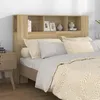 Image de vidaXL Armoire de tête de lit Chêne sonoma 140x185x1045 cm 811928