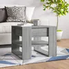 Image de Table Basse Sonoma Gris 55,5x55x45 Cm Bois D'ingénierie Vidaxl