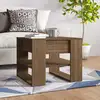 Image de Table Basse Chêne Marron 55,5x55x45 Cm Bois D'ingénierie Vidaxl