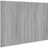 Image de Tête De Lit Sonoma Gris 120x1,5x80 Cm Bois D'ingénierie Vidaxl