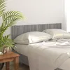 Image de vidaXL Tête de lit Sonoma gris 160x15x80 cm Bois dingénierie 816974