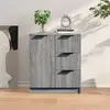 Image de Buffet Sonoma Gris 60x30x70 Cm Bois D'ingénierie Vidaxl