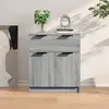 Image de Buffet Sonoma Gris 60x30x70 Cm Bois D'ingénierie Vidaxl
