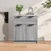 Image de 816992 vidaXL Buffet Sonoma gris 60x30x70 cm Bois dingénierie