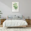 Image de Tables De Chevet 2 Pcs Chêne Fumé Bois D'ingénierie Vidaxl