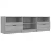 Image de Vidaxl meuble tv sonoma gris 150x33,5x45 cm bois d'ingénierie