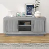 Image de Meuble Tv Sonoma Gris 102x35x45 Cm Bois D'ingénierie Vidaxl