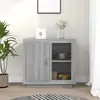 Image de Buffet Sonoma Gris 80x40x75 Cm Vidaxl