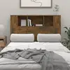 Image de Armoire De Tête De Lit Chêne Fumé 120x18,5x102,5 Cm Vidaxl