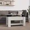 Image de Table Basse Gris Béton 101x49x52 Cm Bois D'ingénierie Vidaxl