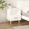 Image de Table De Chevet Blanc 40x35x47 Cm Vidaxl