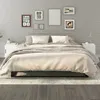 Image de Tables De Chevet 2 Pcs Blanc Bois D'ingénierie Vidaxl