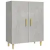 Image de Vidaxl buffet gris béton 70x34x90 cm bois d'ingénierie