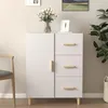 Image de vidaXL Buffet Blanc 695x34x90 cm Bois dingénierie 812168
