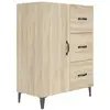 Image de Buffet Chêne Sonoma 69,5x34x90 Cm Bois D'ingénierie Vidaxl