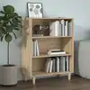 Image de Buffet Chêne Sonoma 69,5x32,5x90 Cm Bois D'ingénierie Vidaxl