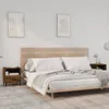 Image de Tables De Chevet 2 Pcs Chêne Fumé Bois D'ingénierie Vidaxl