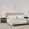 Image de Tables De Chevet 2 Pcs Chêne Marron Bois D'ingénierie Vidaxl