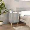 Image de Table De Chevet Sonoma Gris Bois D'ingénierie Vidaxl