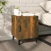 Image de Table De Chevet Chêne Fumé Bois D'ingénierie Vidaxl