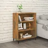 Image de Buffet Chêne Fumé 69,5x32,5x90 Cm Bois D'ingénierie Vidaxl