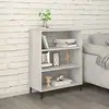 Image de Buffet Sonoma Gris 69,5x32,5x90 Cm Bois D'ingénierie Vidaxl