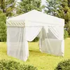 Image de Tente De Réception Pliable Avec Parois Crème 2x2 M Vidaxl