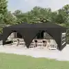 Image de Tente De Réception Pliable Avec Parois Anthracite 3x6 M Vidaxl