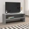 Image de Meuble Tv Sonoma Gris 100x40x40 Cm Bois D'ingénierie Vidaxl