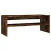 Image de Vidaxl table basse chêne fumé 100x40x40 cm bois d'ingénierie