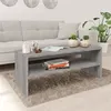 Image de vidaXL Table basse Sonoma gris 100x40x40 cm Bois dingénierie 815256