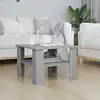 Image de Table Basse Sonoma Gris 60x60x42 Cm Bois D'ingénierie Vidaxl