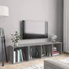 Image de Bibliothèque/meuble Tv Sonoma Gris 143x30x36cm Bois Ingénierie Vidaxl