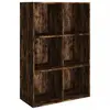 Image de Bibliothèque/buffet Chêne Fumé 66x30x98 Cm Bois D'ingénierie Vidaxl
