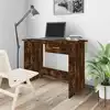 Image de Bureau Chêne Fumé 100x50x76 Cm Bois D'ingénierie Vidaxl