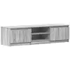 Image de Vidaxl meuble tv sonoma gris 140x40x35,5 cm bois d'ingénierie
