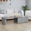 Image de 815469 vidaXL Table basse Sonoma gris 150x50x35 cm Bois dingénierie
