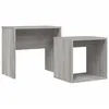 Image de Tables Basses Gigognes 2 Pcs Sonoma Gris Bois D'ingénierie Vidaxl