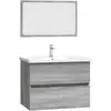 Image de Vidaxl ensemble de meubles de salle de bain 2 pcs sonoma gris