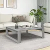 Image de Table Basse Sonoma Gris 100x100x35 Cm Bois D'ingénierie Vidaxl