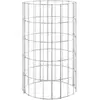 Image de Poteau À Gabion Circulaire Acier Galvanisé Ø30x50 Cm Vidaxl